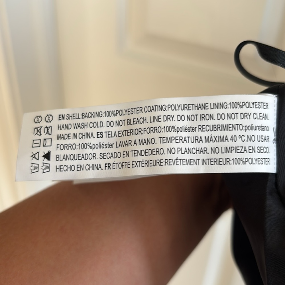 NWT Black Faux Leather Skirt - Picture 11 of 13